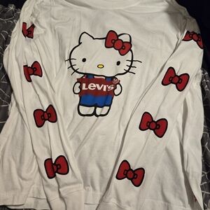 Levi x Hello Kitty long sleeve shirt
